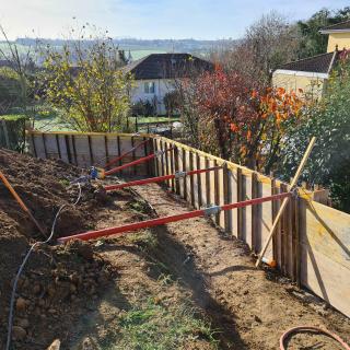 Mur de soutènement